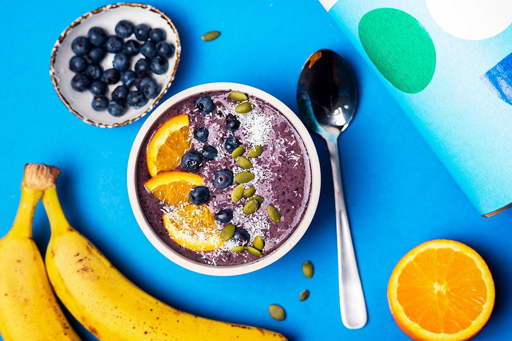 Blueberry Protein Smoothie Bowl