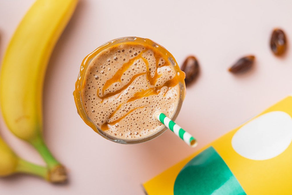 Caramel Banana Protein Shake